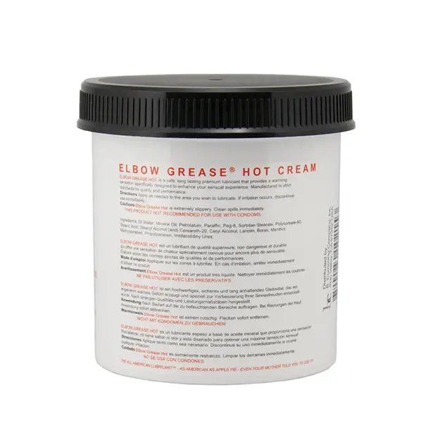 Elbow Grease Hot Cream - 15 oz Jar