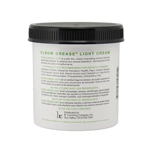 Elbow Grease Light Cream Jar - 15 oz