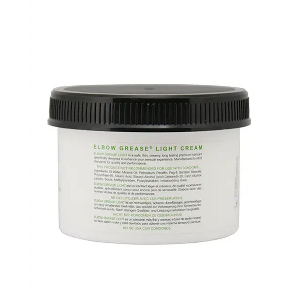 Elbow Grease Light Cream Jar - 9 oz