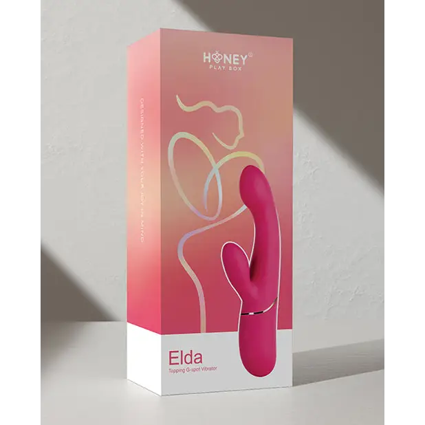 Elda G Spot Vibrator & Rubbing Clit Stimulator - Pink - Vibrators