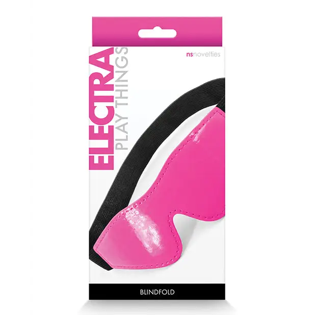 Electra Blindfold - Pink - Bondage Blindfolds & Restraints