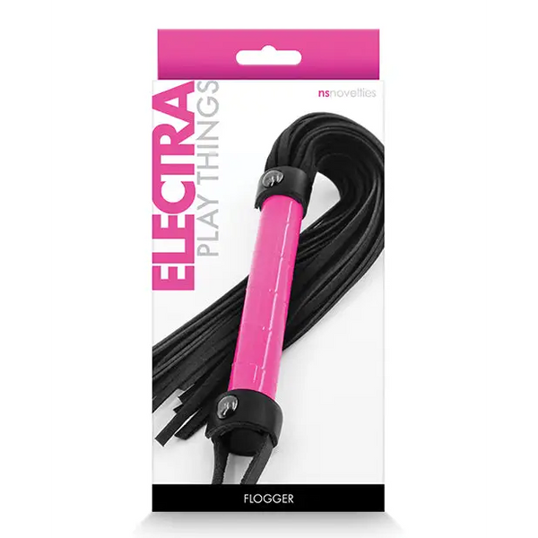 Electra Flogger - Pink - Bondage Blindfolds & Restraints