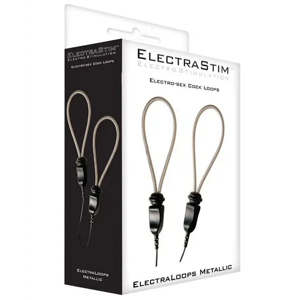 ElectraStim Accessory - Metallic Adjustable Cock Loops - Stimulators