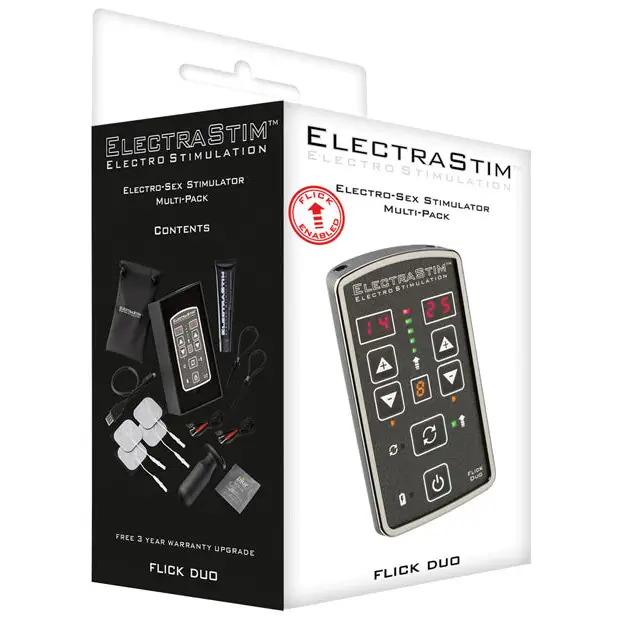 ElectraStim Flick Duo Stimulator Multi Pack EM80-M - Stimulators