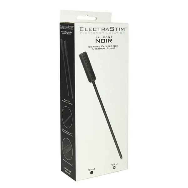 ElectraStim Silicone Noir Flexible Electro Sound - 5mm - Stimulators
