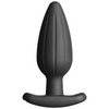 ElectraStim Silicone Noir Rocker Butt Plug - Large - Stimulators