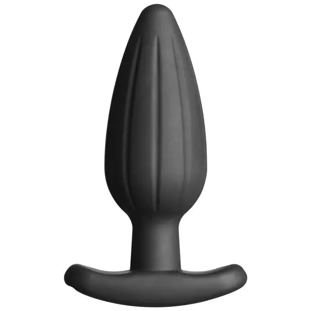 ElectraStim Silicone Noir Rocker Butt Plug - Large - Stimulators