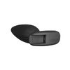 ElectraStim Silicone Noir Rocker Butt Plug - Medium - Stimulators