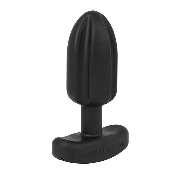 ElectraStim Silicone Noir Tartarus Butt Plug - Black - Stimulators