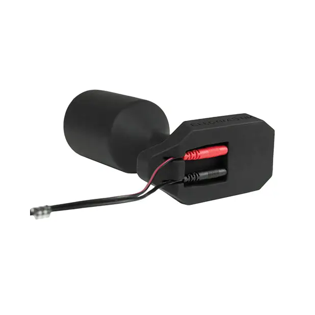 ElectraStim x Mr. S Leather - Most Comfortable Silicone Electro Butt Plug - Black