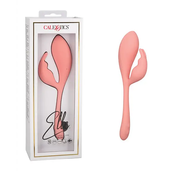 Elle Liquid Silicone Bunny - Pink - Vibrators