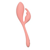 Elle Liquid Silicone Bunny - Pink - Vibrators
