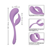 Elle Liquid Silicone Dual Flicker - Purple - Vibrators