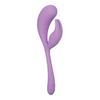 Elle Liquid Silicone Dual Flicker - Purple - Vibrators