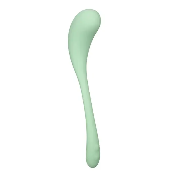 Elle Liquid Silicone Wand - Green - Massage Products