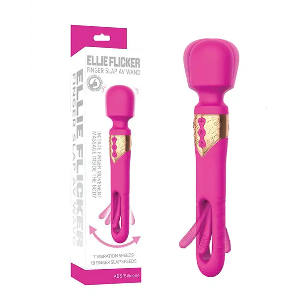 Ellie Flicking Wand - Hot Pink