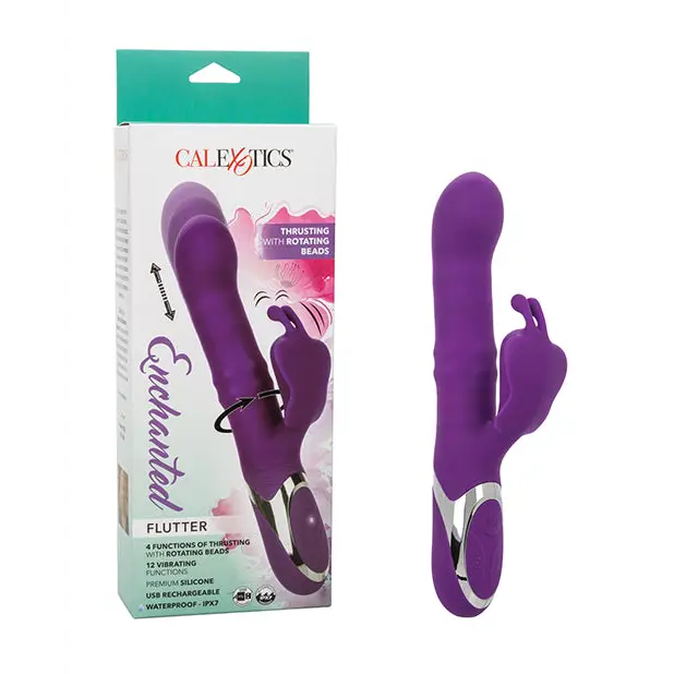 Enchanted Flutter Vibrator - Purple - Vibrators