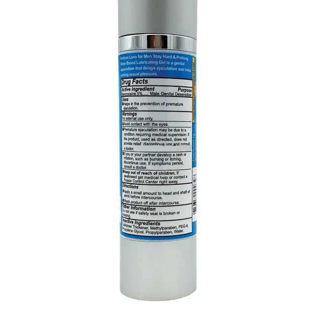 Endless Love For Men Stayhard & Prolong Lubricant - 1.7 oz - Sexual Enhancers