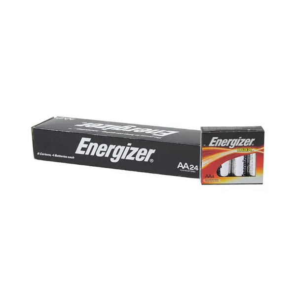 Energizer Battery Alkaline Industrial - AA Box of 24 - Batteries