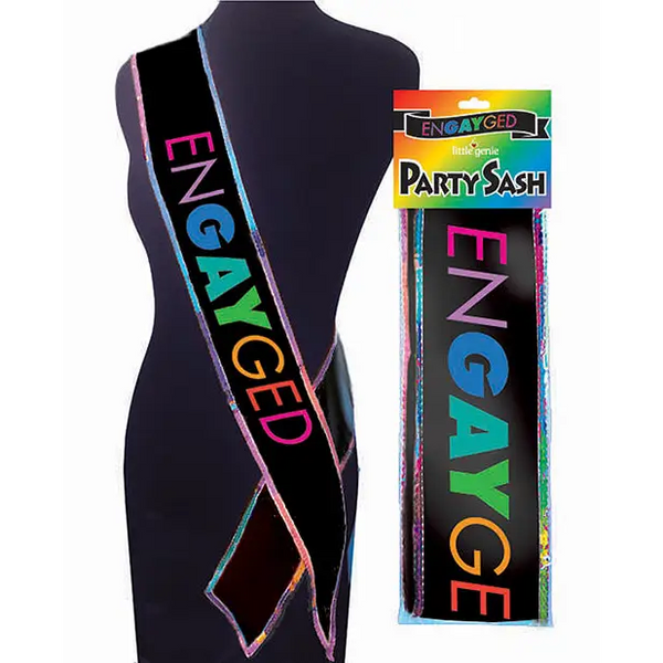 EnGAYged Sash - Gay & Lesbian Products