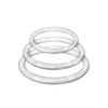 Enhancer Silicone Cockrings - Clear - Penis Enhancement
