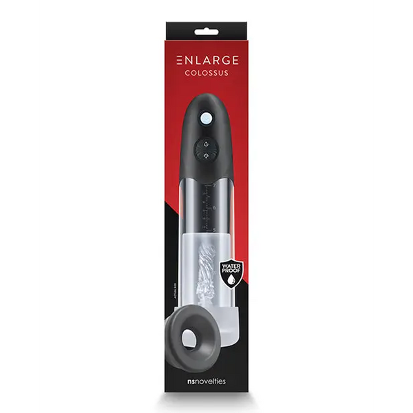 Enlarge Colossus Pump - Black - Penis Enhancement