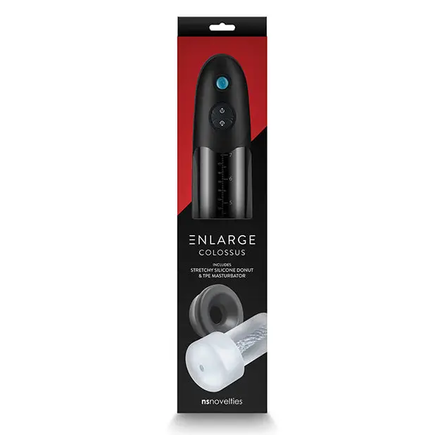 Enlarge Colossus Pump - Black - Penis Enhancement
