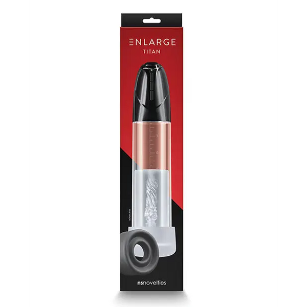 Enlarge Titan Pump - Black - Penis Enhancement