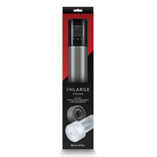 Enlarge Viking Pump - Black - Penis Enhancement