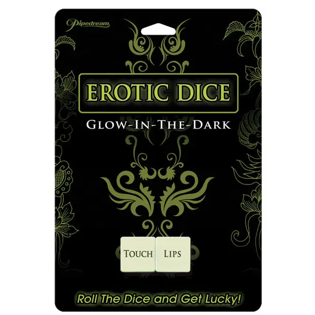 Erotic Dice - Glow in the Dark - Games for Romance & Couples