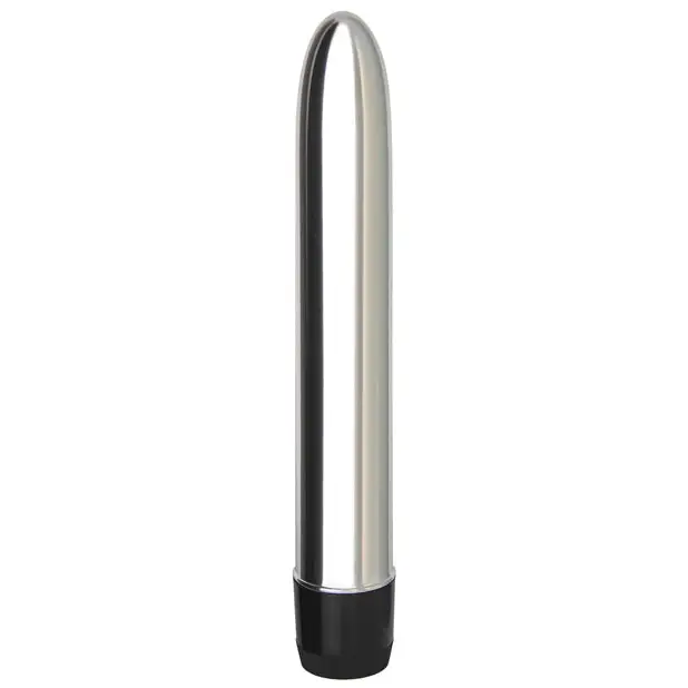 Erotic Toy Company Chrome Classics 7’’ Vibe - Silver - Vibrators