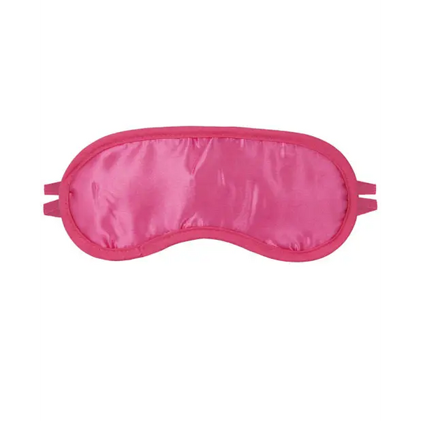 Erotic Toy Company Satin Fantasy Blindfold - Pink - Bondage Blindfolds & Restraints