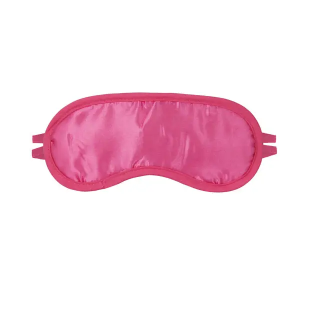Erotic Toy Company Satin Fantasy Blindfold - Pink - Bondage Blindfolds & Restraints