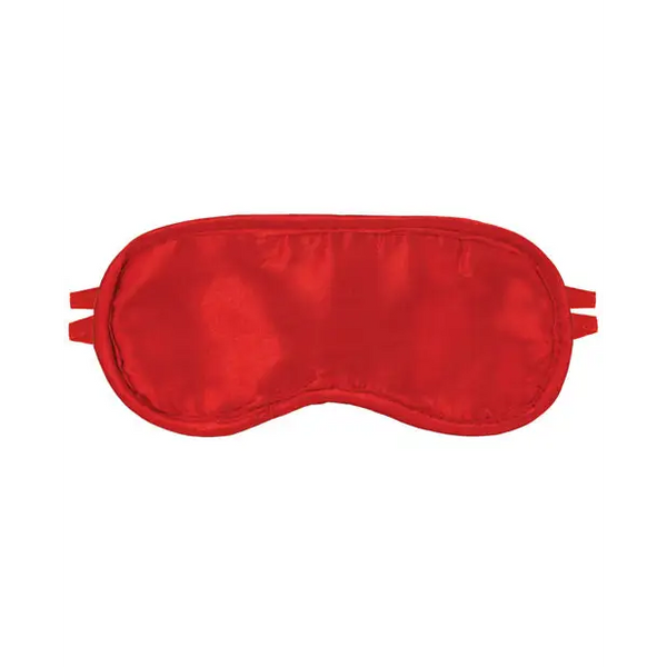 Erotic Toy Company Satin Fantasy Blindfold - Red - Bondage Blindfolds & Restraints