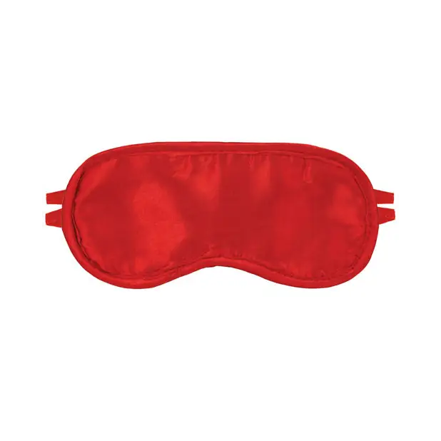 Erotic Toy Company Satin Fantasy Blindfold - Red - Bondage Blindfolds & Restraints