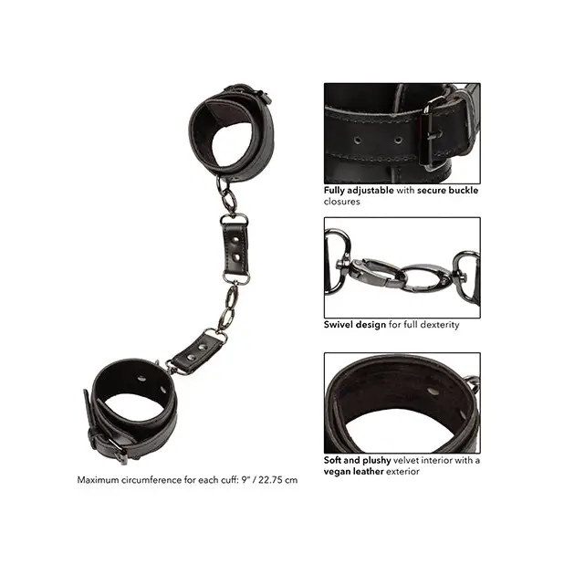 Euphoria Collection Hand Cuffs - Bondage Blindfolds & Restraints