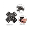 Euphoria Collection O-Ring Pasties - Black O/S - Lingerie - Packaged