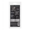 Euphoria Collection O-Ring Pasties - Black O/S - Lingerie - Packaged