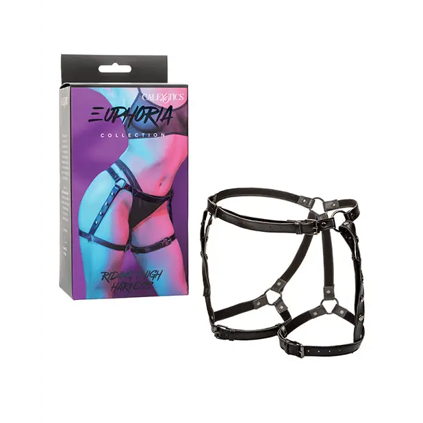Euphoria Collection Riding Thigh Harness - Bondage Blindfolds & Restraints