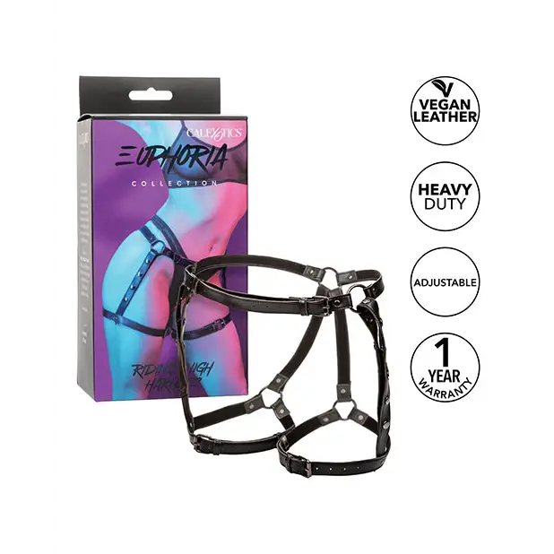 Euphoria Collection Riding Thigh Harness - Bondage Blindfolds & Restraints