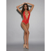 Euphoria Pearl Teddy Red O/S - Lingerie - Packaged