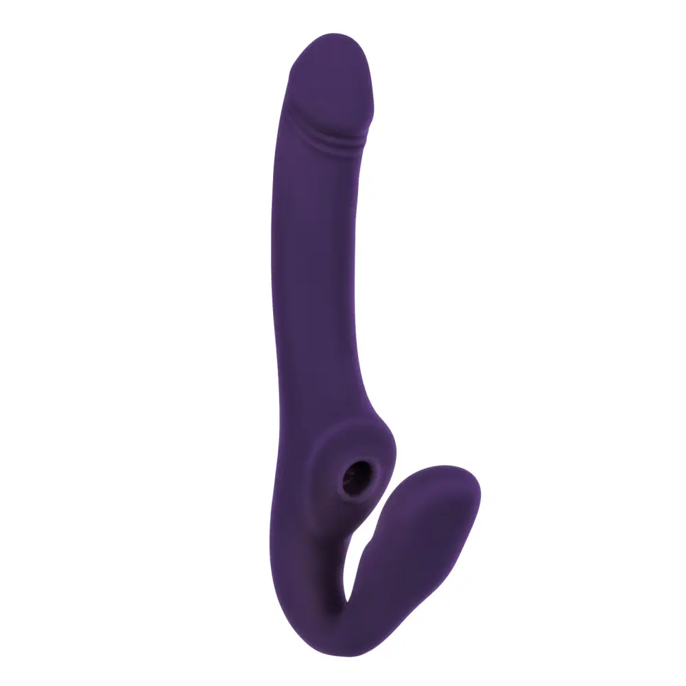 Evolved 2 Become 1 Strapless Strap On - Purple - Strap Ons