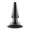 Evolved Advanced Vibrating Rechargeable Metal Plug - Black - Anal Products