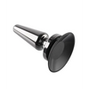 Evolved Advanced Vibrating Rechargeable Metal Plug - Black - Anal Products