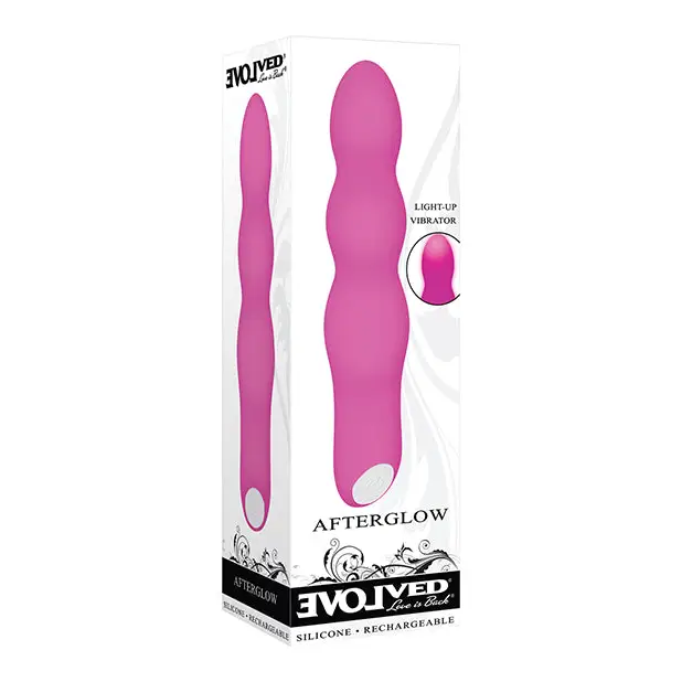 Evolved Afterglow Light Up Vibrator - Pink - Vibrators