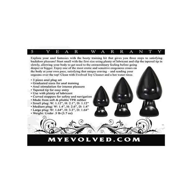 Evolved Anal Delights - Black - Anal Products
