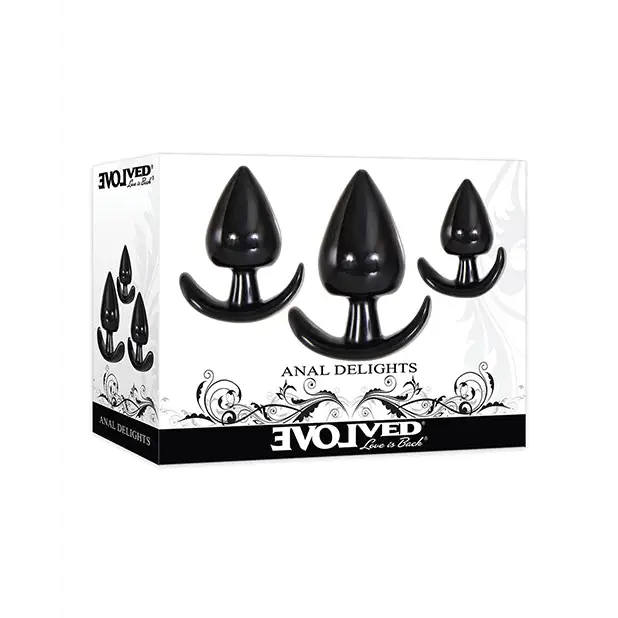 Evolved Anal Delights - Black - Anal Products