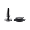Evolved Beginner Vibrating Rechargeable Metal Plug - Black - Anal Products
