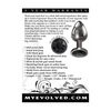 Evolved Black Gem Anal Plug - Medium - Anal Products