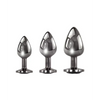 Evolved Black Gem Anal Plug set - Anal Products